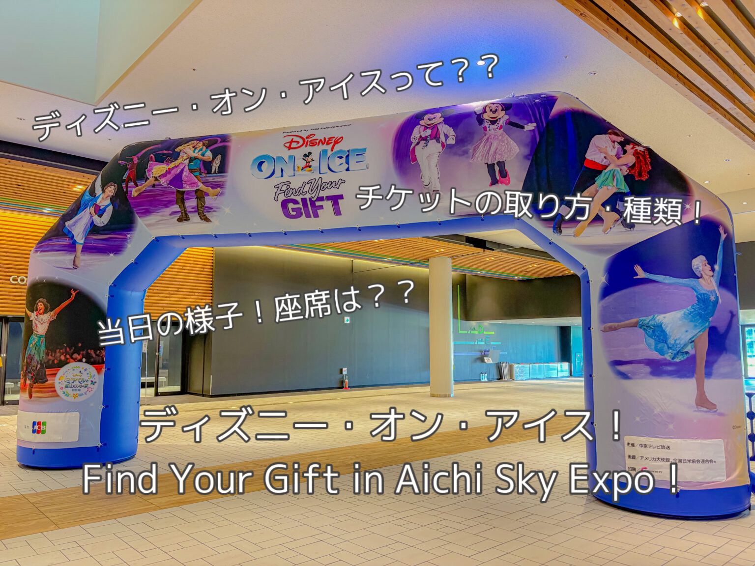 ディズニー・オン・アイス！Find Your Gift in Aichi Sky Expo！ | Disney diary